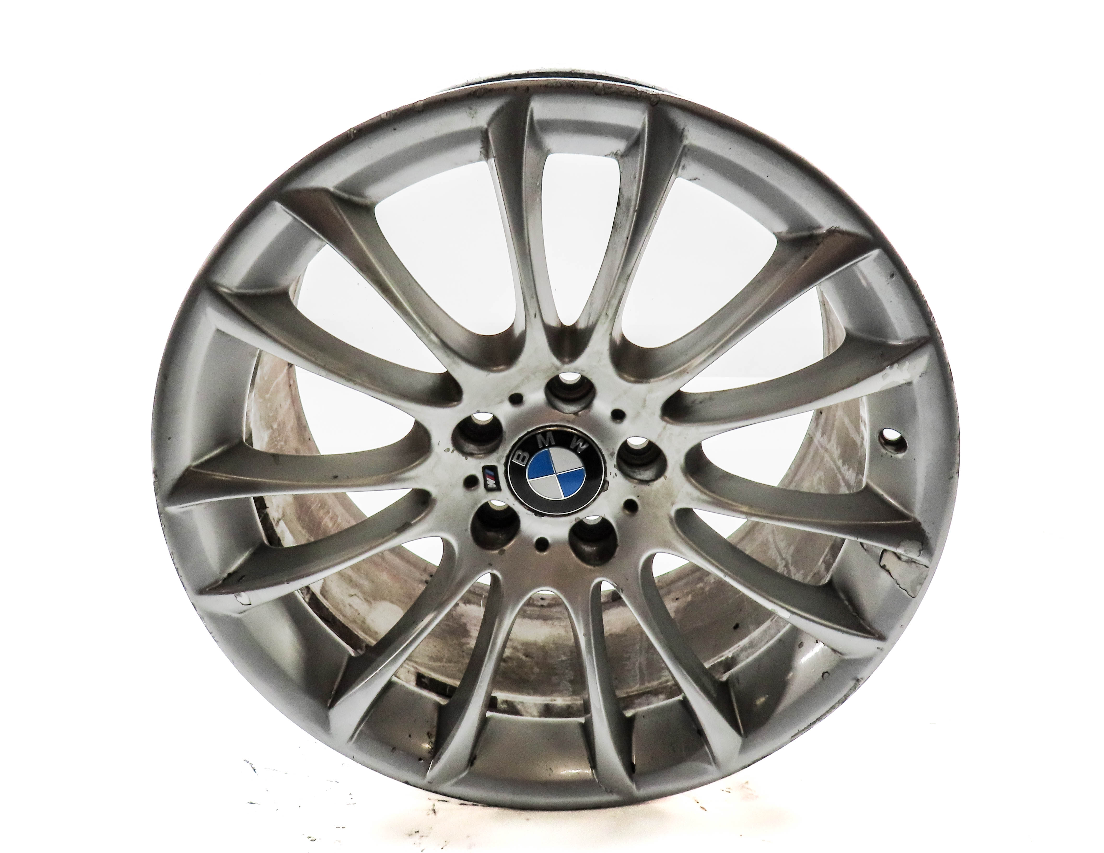 09-17 BMW 535iGT 740i 750i 760i F01 F07 19x9.5 ALUMINUM 14-SPOKE WHEEL RIM — exact item pictured